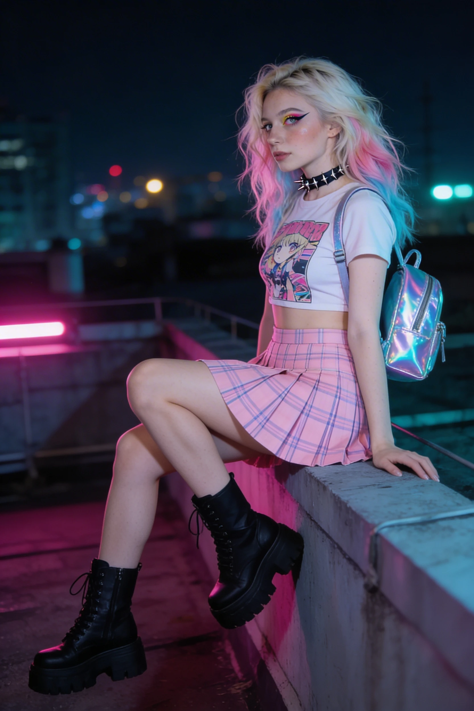 Thea — Secret Desires AI character, flower-shop owner in an old city